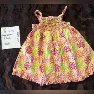Gymboree Citrus Cooler Dress 18-24 Months